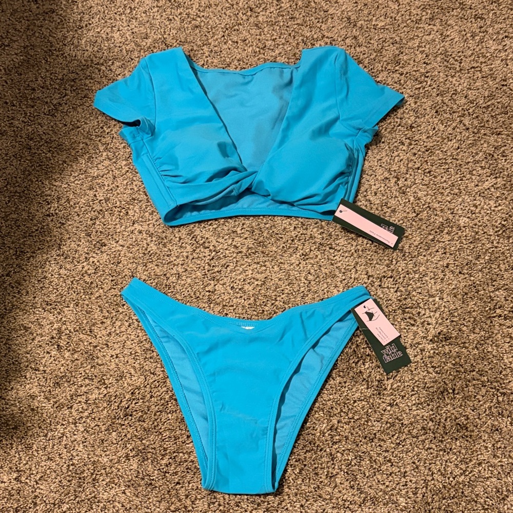 Wild Fable Aqua Bikini Set
